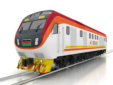 Type DF11 Diesel Loco. for Kenya