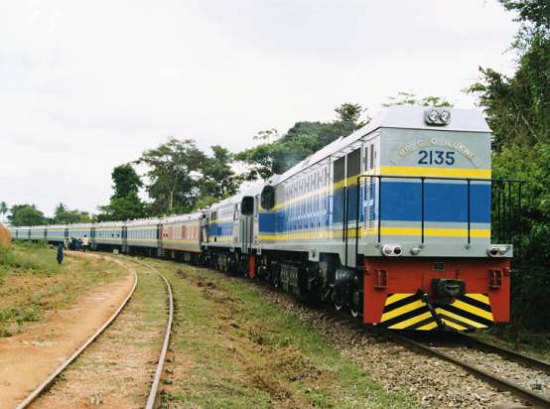 Type CKD8A Diesel Loco. for Nigeria
