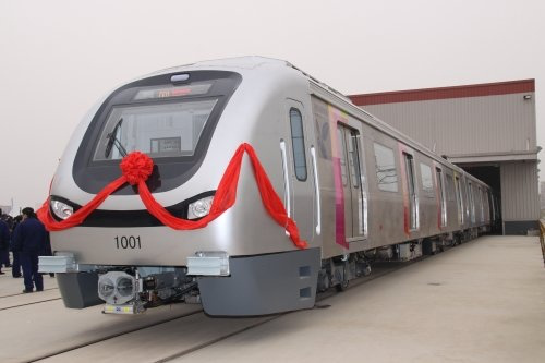 Metro Car for Line 1 of Bombay