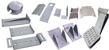 Internal combustion engine bracket pressure plate