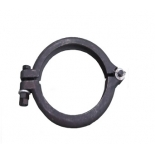 Exhaust branch pipe clamp assembly