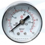 Y40Z single needle pressure gauge - double scale