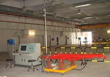 Pantograph test bench