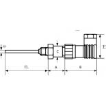 Temperature sensor TK-C